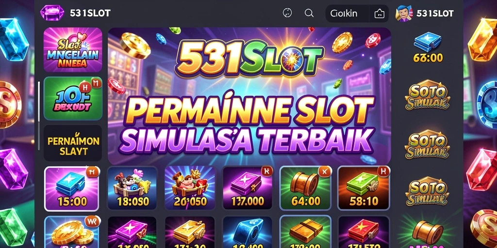 Screenshot gameplay 531SLOT menampilkan mesin slot yang mendebarkan.
