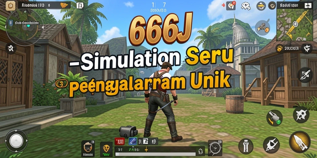 Tangkapan layar gameplay 666J yang menarik dalam simulasi interaktif.