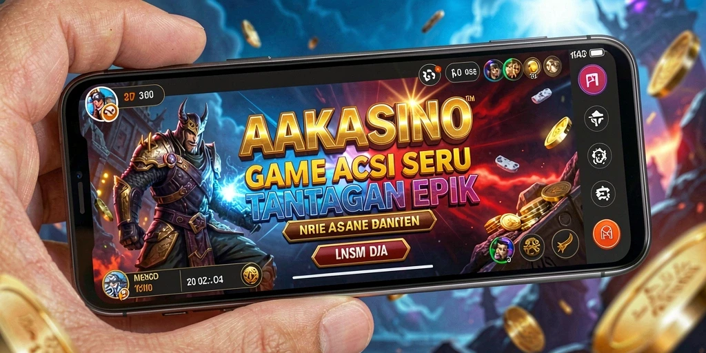 Tampilan gameplay menegangkan dan seru di AAKASINO.