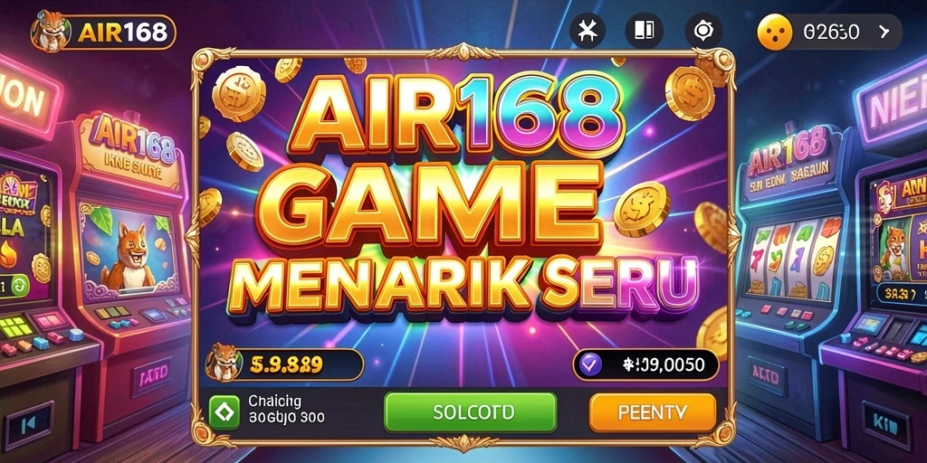 Screenshot gameplay AIR168 dengan grafis yang menawan.