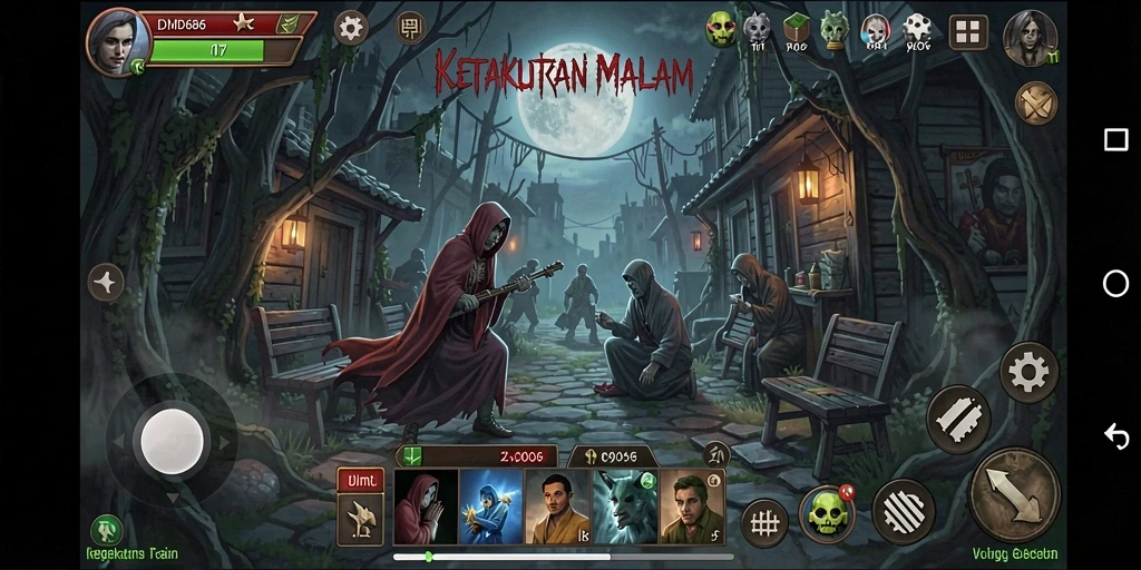 Gameplay mendebarkan dan penuh dengan teror di DMD686.