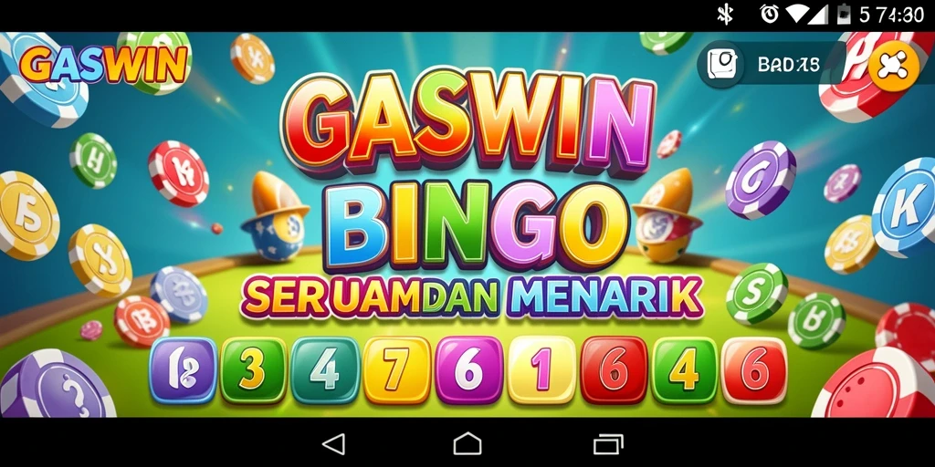 Screenshot gameplay GASWIN menampilkan keseruan bermain Bingo.