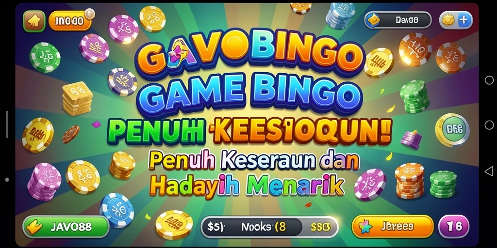Tampilan gameplay Bingo yang seru dan interaktif di JAVO88.