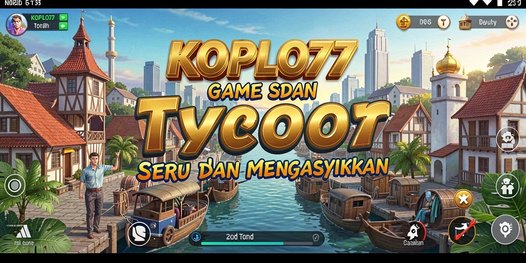 Tampilan gameplay KOPLO77 dengan elemen Tycoon yang menarik.