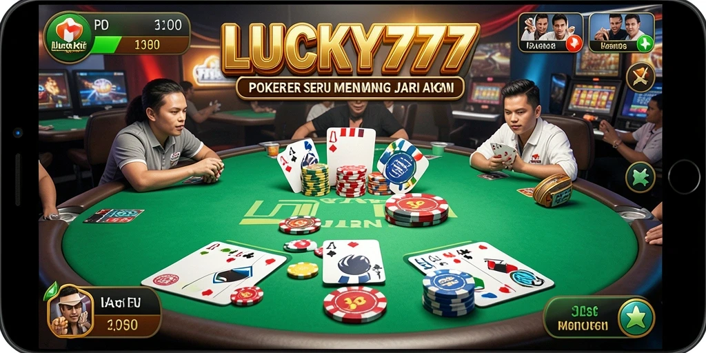 Tampilan gameplay seru dan mendebarkan di LUCKY777.