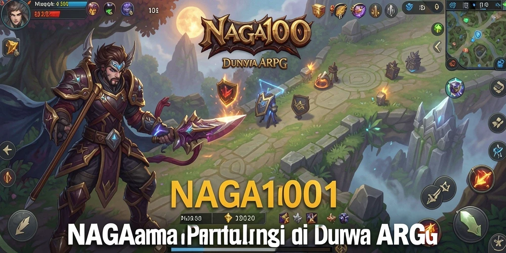 Tampilan gameplay NAGA1001 yang penuh aksi dan petualangan ARPG.