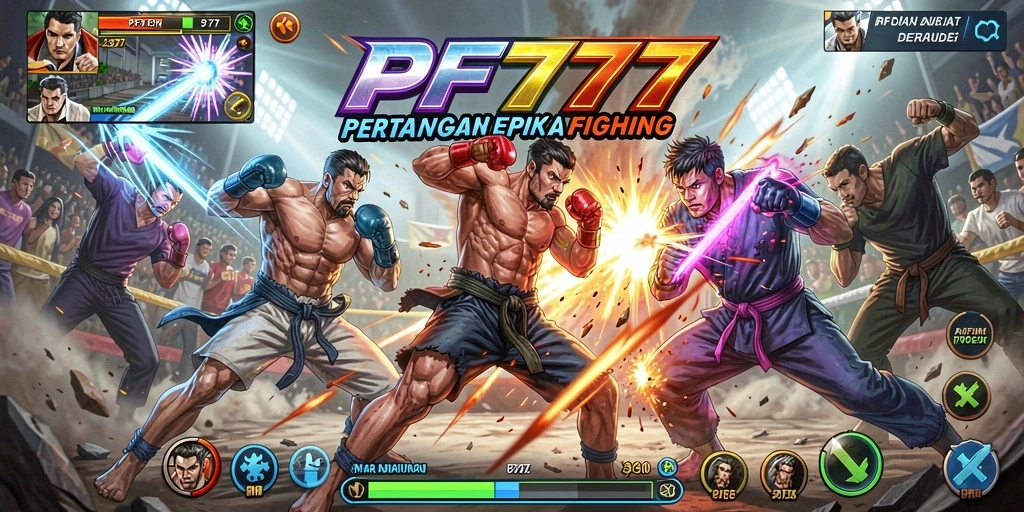 Tampilan aksi menarik dari pertarungan di PF777.
