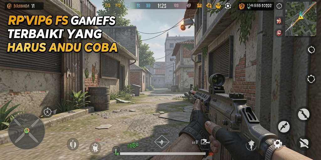 Tampilan menarik dari gameplay RPVIP6 yang intens dan mendebarkan.