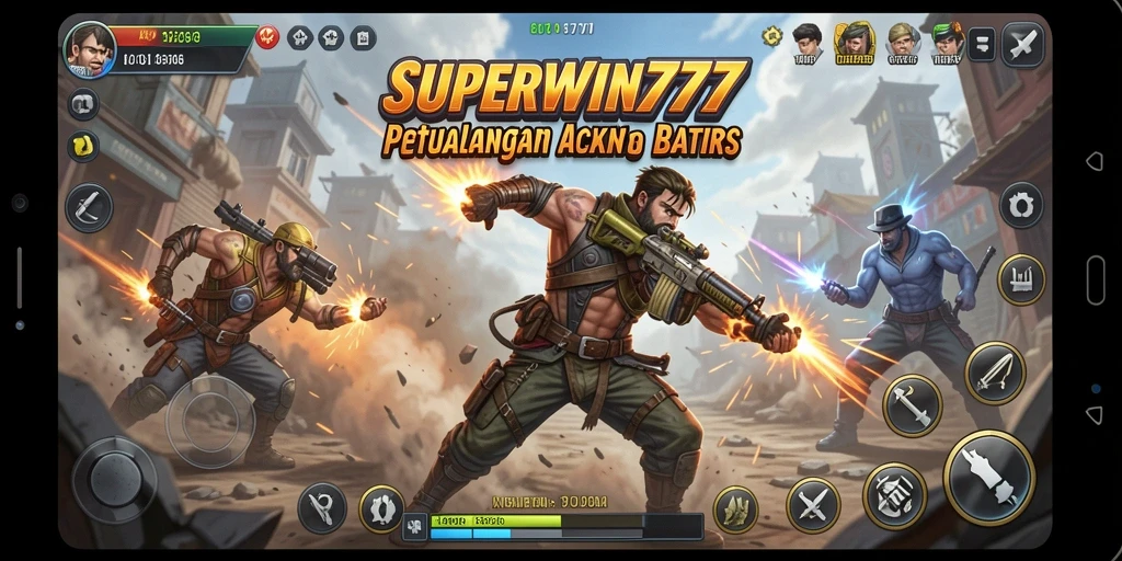 Gameplay intens SUPERWIN777 yang menampilkan aksi luar biasa.