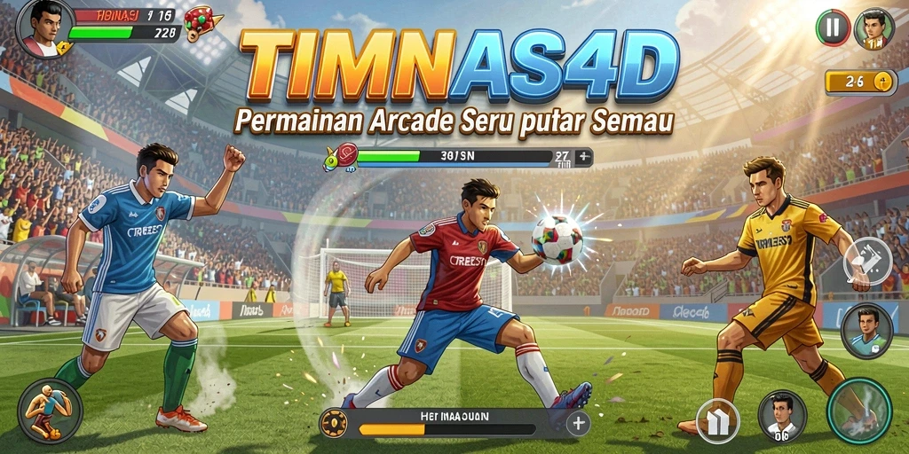 Tangkapan layar permainan TIMNAS4D menampilkan momen seru saat menghindari rintangan.