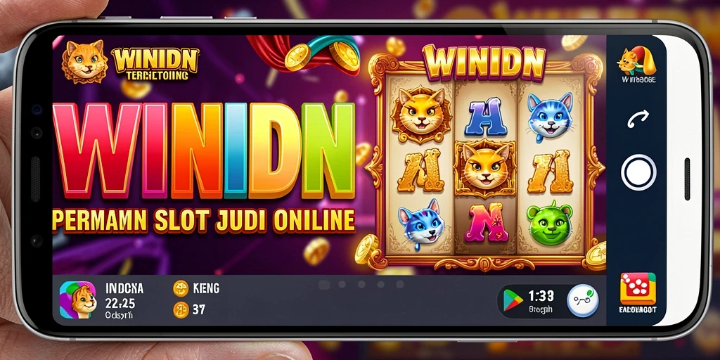Screenshot gameplay WINIDN yang menampilkan slot seru dengan grafis menarik.