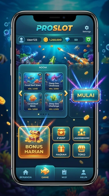 Antarmuka pengguna proslot yang mudah digunakan dan navigasi yang cepat.